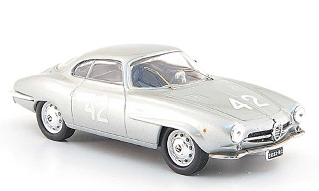 Alfa Romeo Giulietta 1/43 M4 SS No.42 Lisitano/Patti Targa Florio 1965 modellino in miniatura