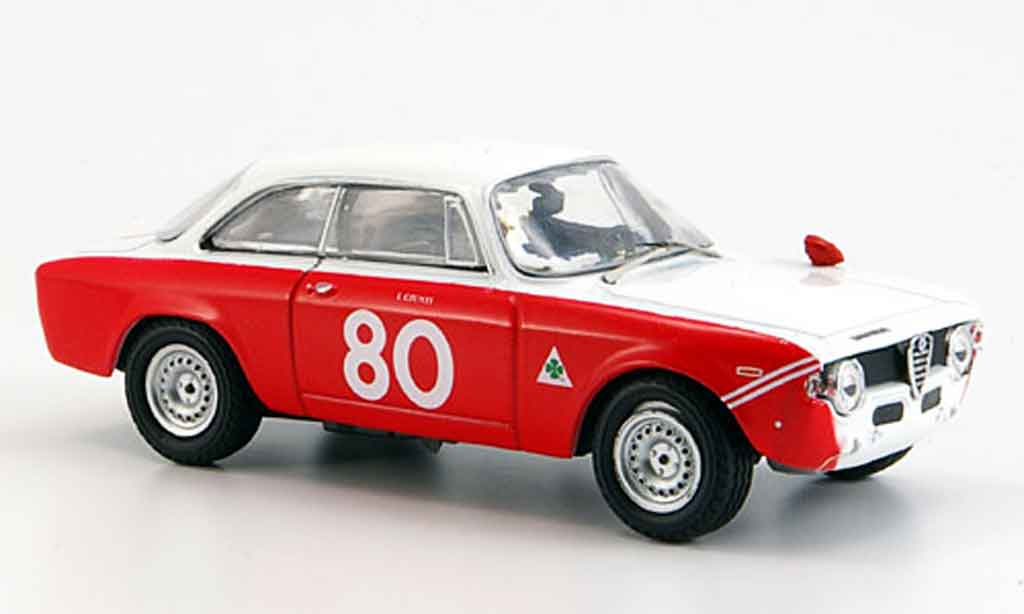 Alfa Romeo Giulia 1600 GTA 1/43 M4 1600 GTA 1600 gta no.80 giunti vallelunga 1967 modellino in miniatura