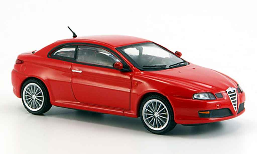 Alfa Romeo GT 2000 1/43 M4 2000 jtds rosso progressive 2007 modellino in miniatura