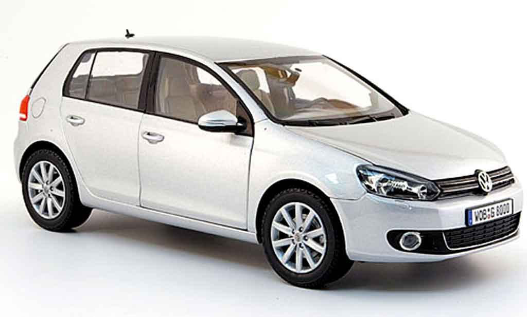 Volkswagen Golf VI GTI 1/18 Norev VI GTI grigio 2009 5 portes modellino in miniatura