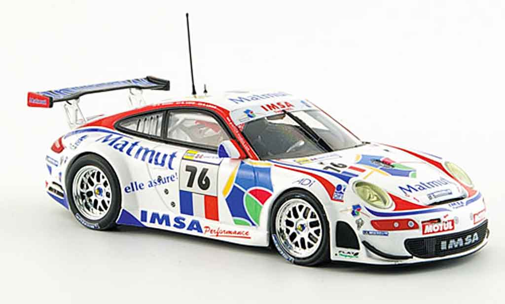 Porsche 997 GT3 RSR 1/43 Minichamps GT3 RSR 12 Stunden Sebring modellino in miniatura