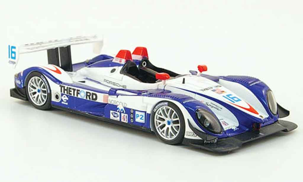 Porsche RS Spyder 1/43 Minichamps Spyder No.16 Dyson Racing ALMS 12h Sebring 2008 modellino in miniatura