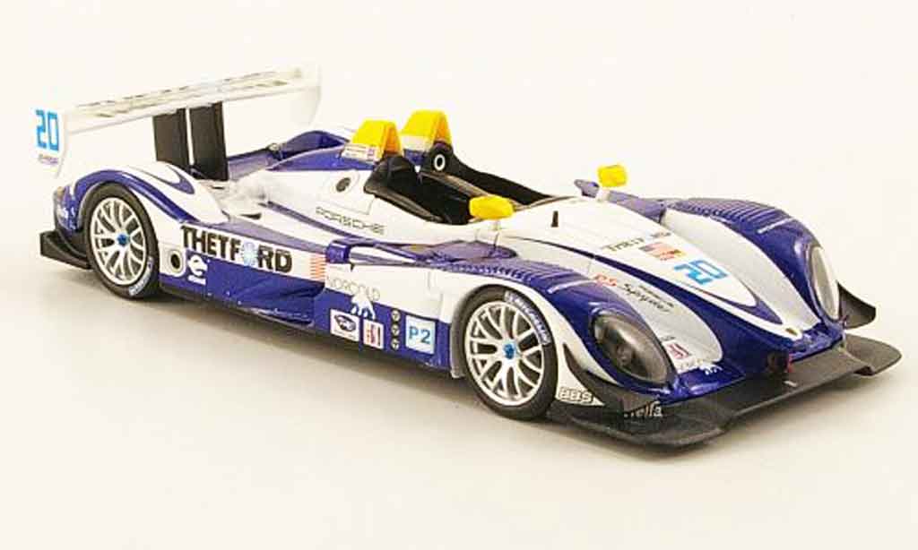 Porsche RS Spyder 1/43 Minichamps Spyder No.20 Thetford ALMS 12h Sebring 2008 modellino in miniatura