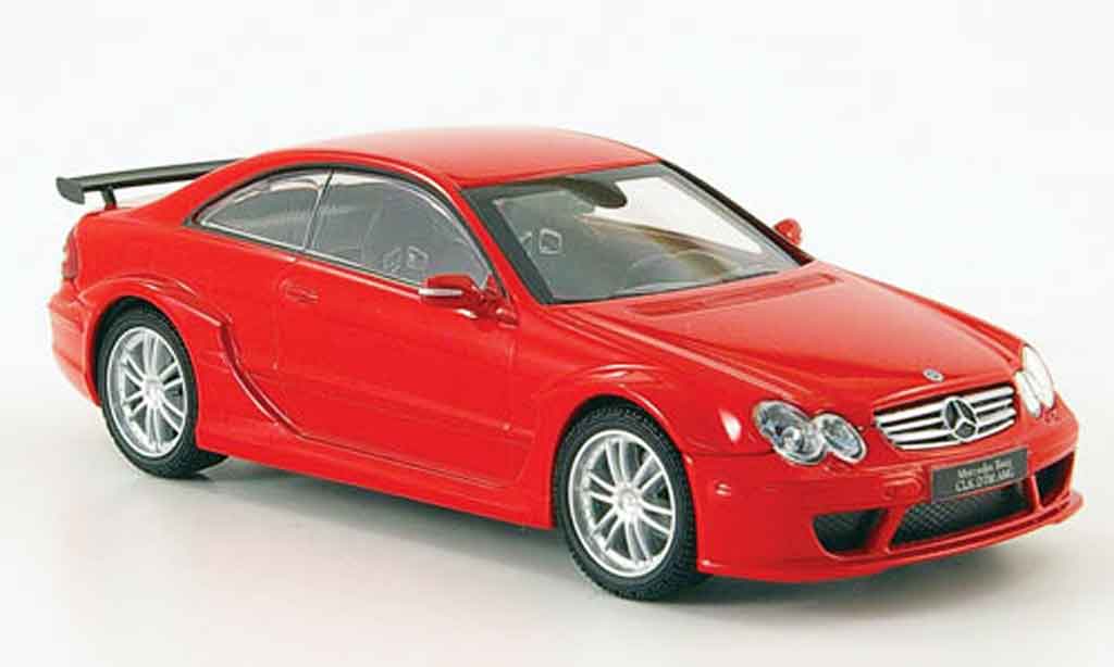 Mercedes Classe CL DTM 1/43 Kyosho K DTM AMG Coupe rosso modellino in miniatura