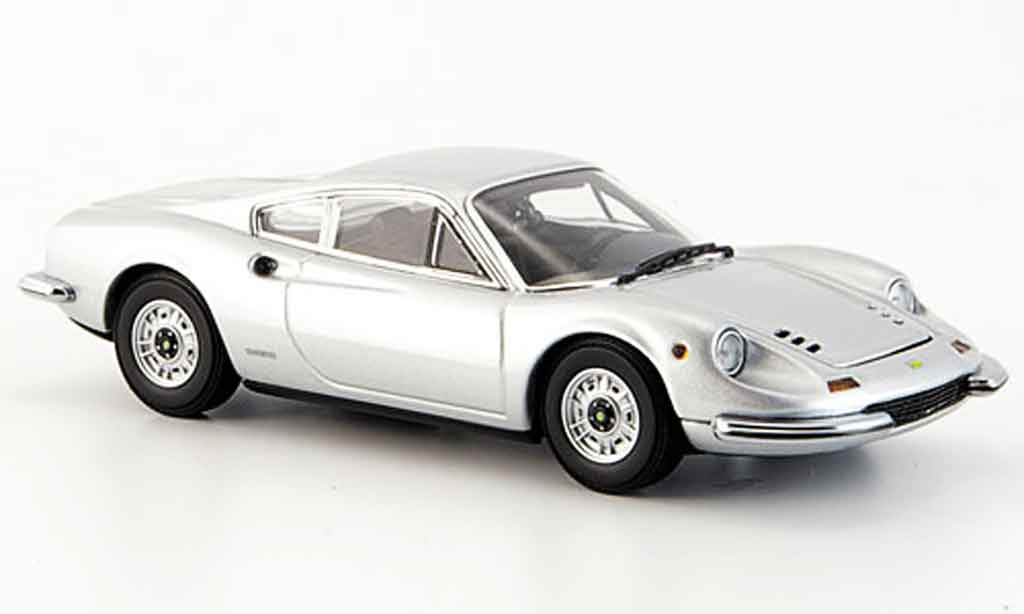 Ferrari 246 1/43 Kyosho gt dino grigio metallisee modellino in miniatura