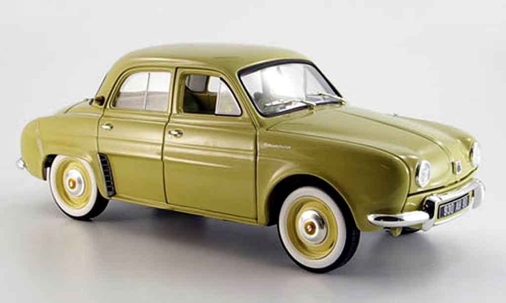 Renault Dauphine 1/18 Norev beige 1958 modellino in miniatura