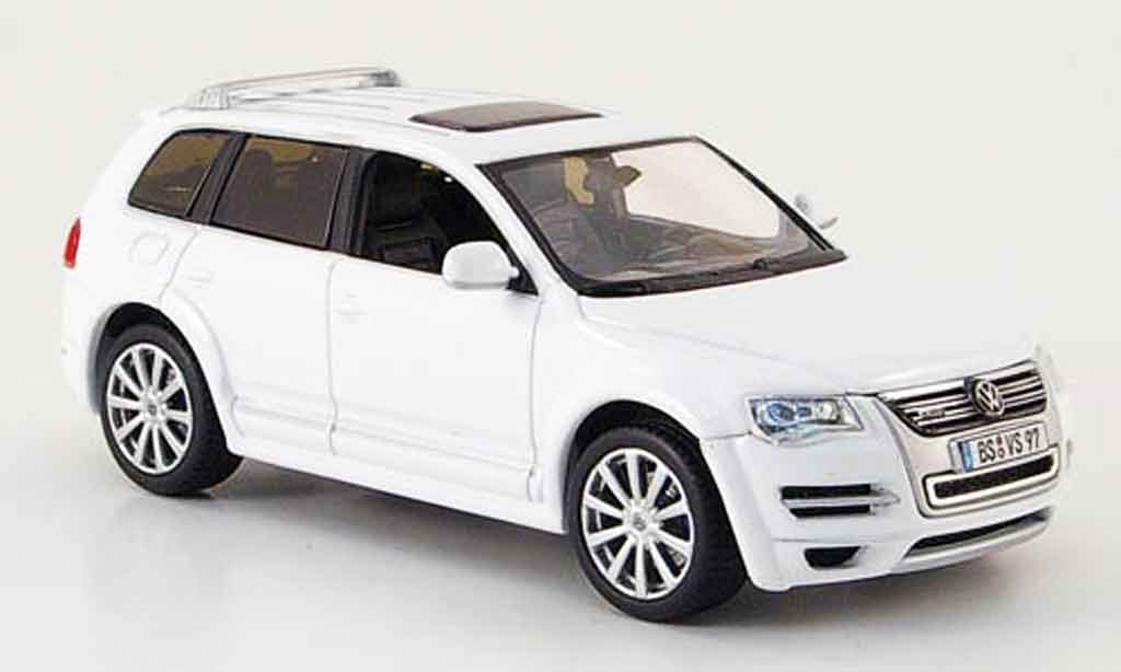 Volkswagen Touareg 1/43 Norev r50 bianco 2008 modellino in miniatura