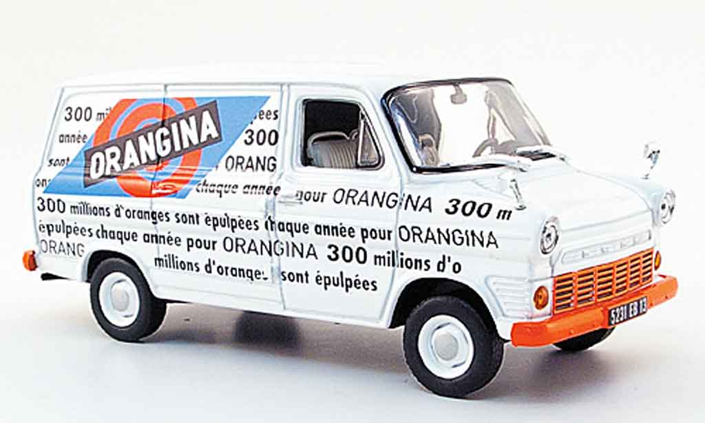 Ford Transit 1/43 Norev MK I Kasten Orangina 1970 modellino in miniatura