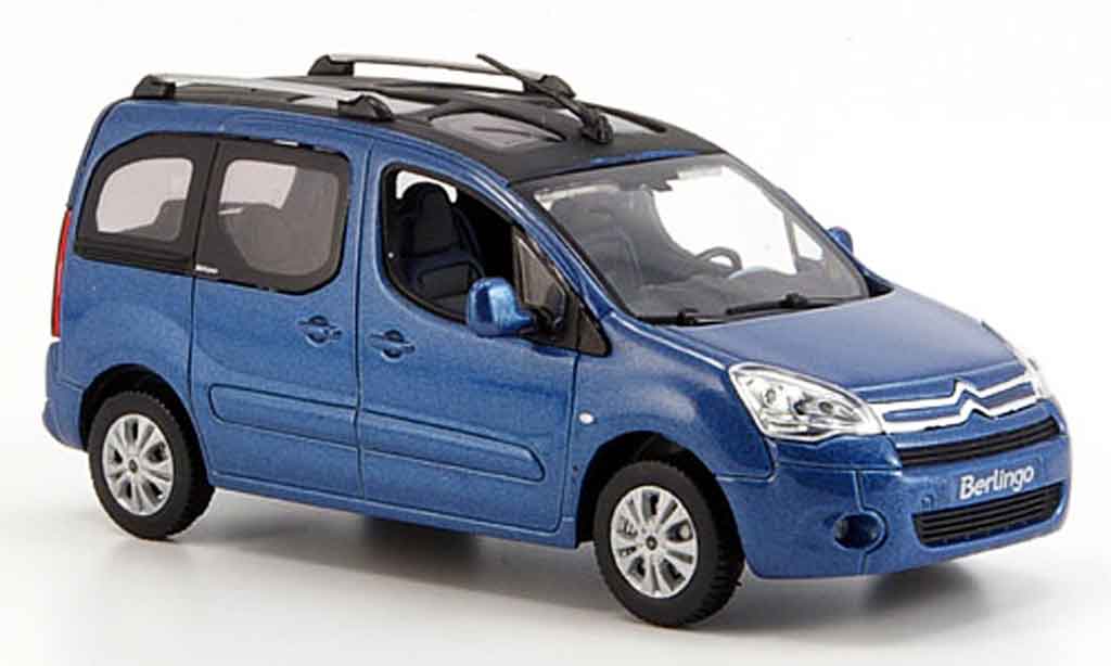 Citroen Berlingo 1/43 Norev blu fenster 2008 modellino in miniatura