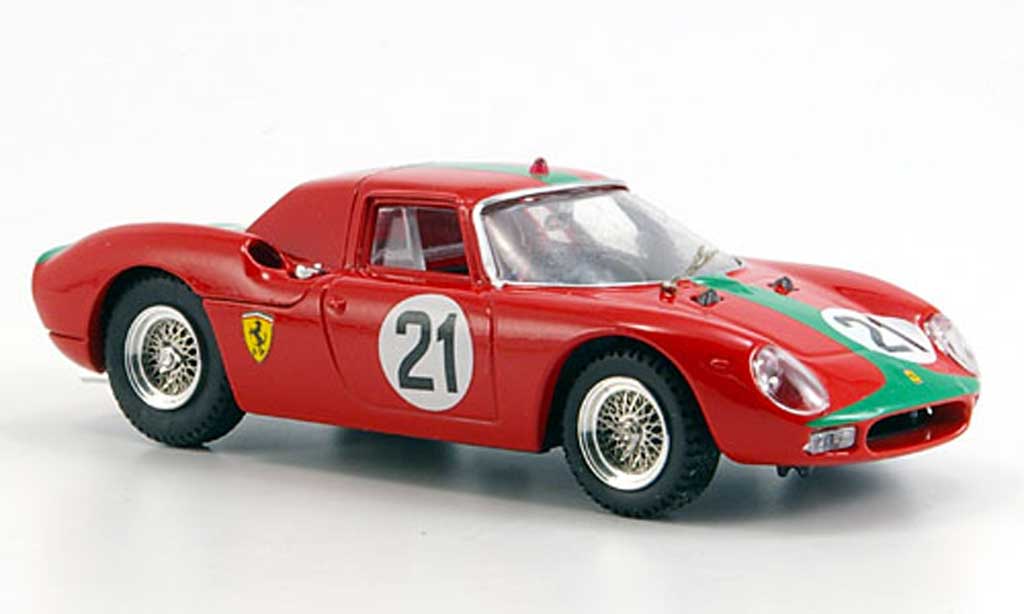 Ferrari 250 LM 1966 1/43 Best LM 1966 Monza De Siebenth modellino in miniatura