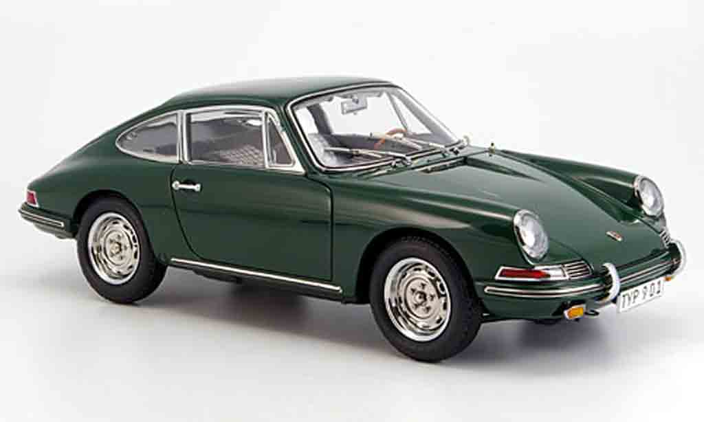 Porsche 901 1964 1/18 CMC 1964 (serie) grun innenausstattung nero modellino in miniatura