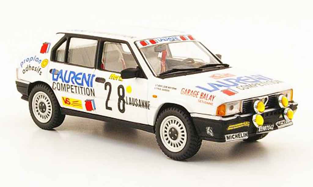 Alfa Romeo 33 1/43 Pego no.28 laurent rallye monte carlo 1988 modellino in miniatura