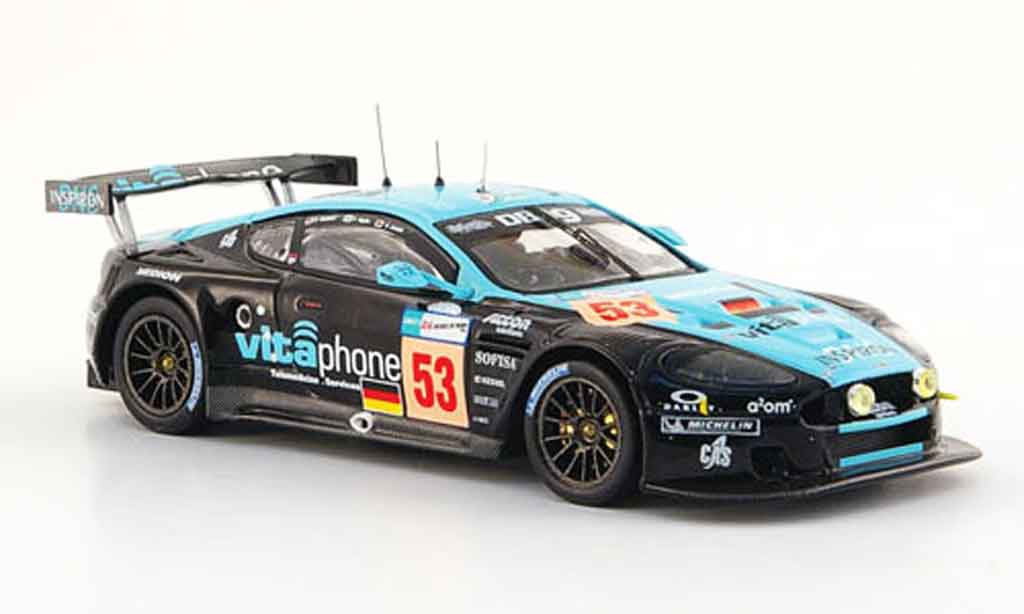 Aston Martin DBR9 1/43 IXO no.53 vitaphone 24h le mans 2008 modellino in miniatura