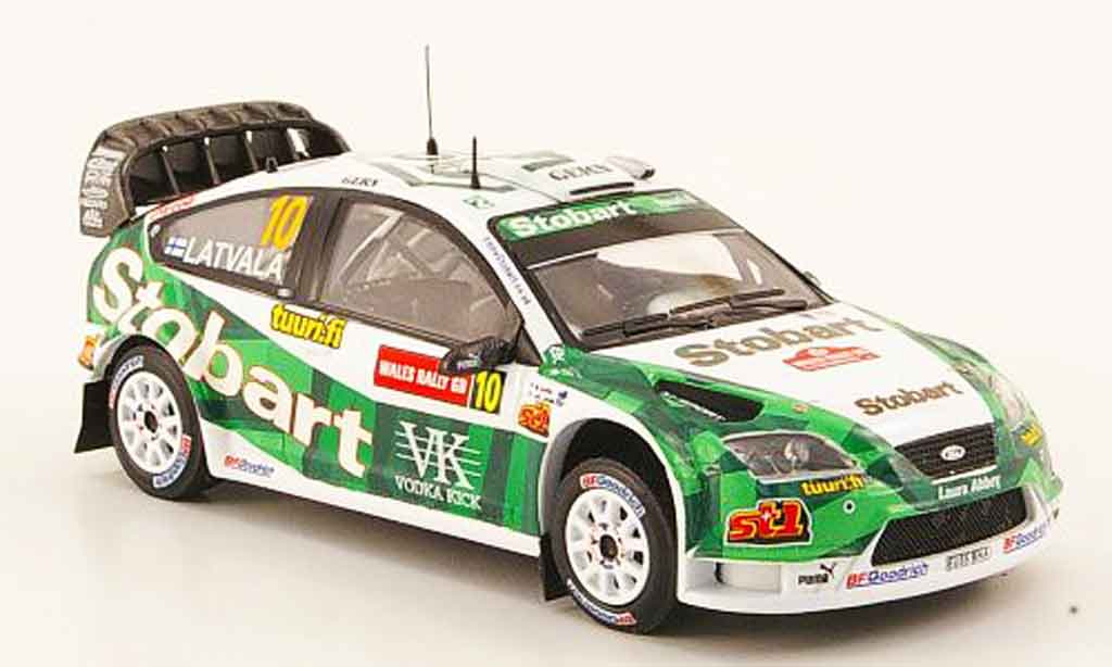 Ford Focus RS WRC 1/43 IXO RS WRC No.10Rally Gro?britannien 2006 modellino in miniatura
