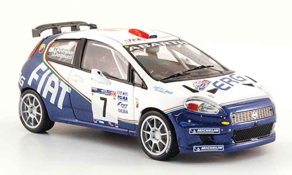 Fiat Punto 1/43 IXO S 2000 No.7 Sieger Rallye Mille Miglia 2006 modellino in miniatura