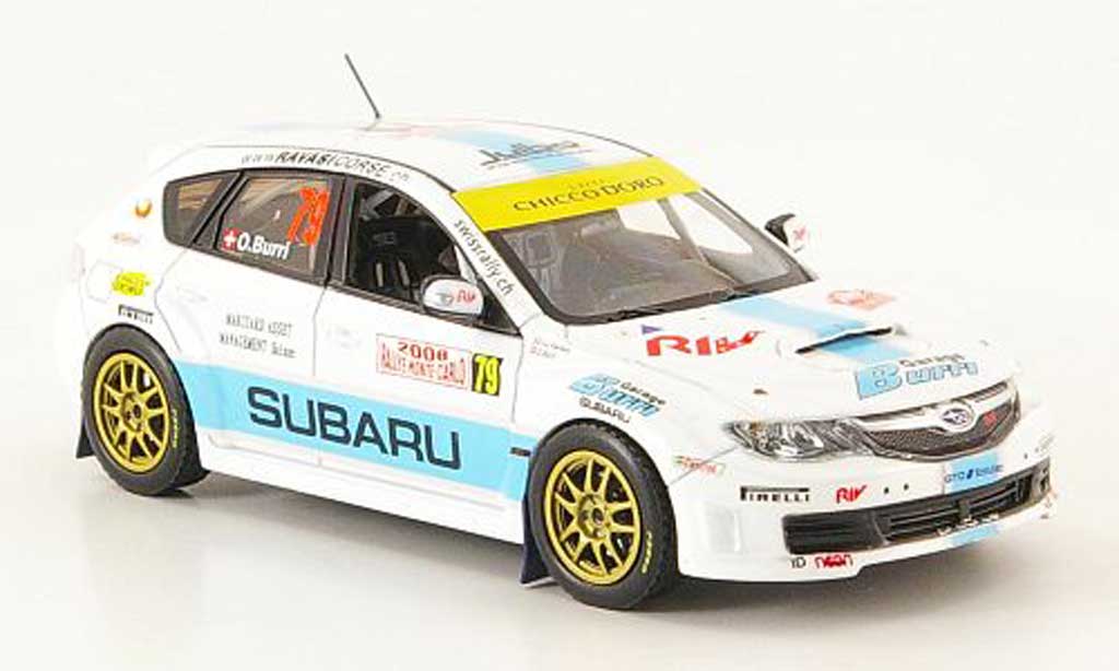 Subaru Impreza WRC 1/43 IXO WRC STI No.79 Rally Monte Carlo 2008 modellino in miniatura
