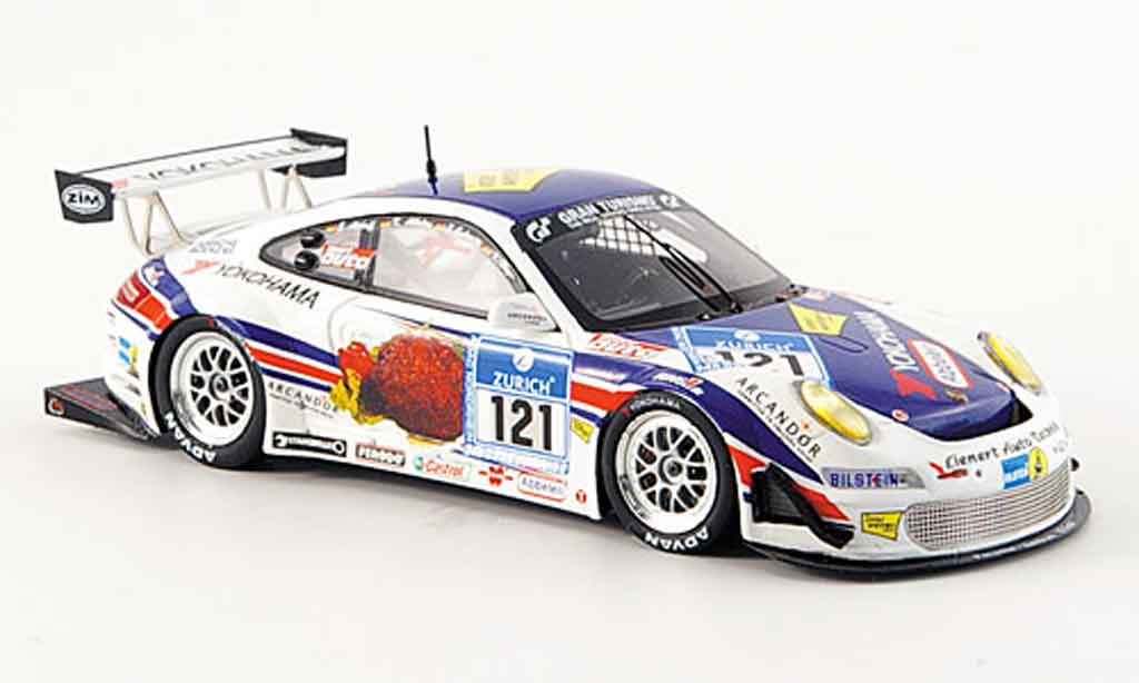 Porsche 997 GT3 CUP 1/43 Minichamps GT3 Cup Team Schavecz 24 Std. Nurburgring modellino in miniatura