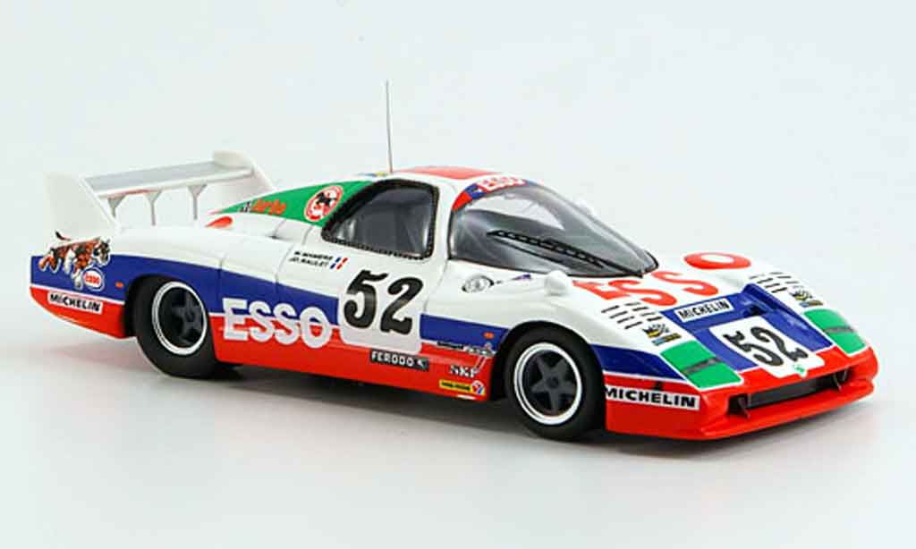 Peugeot WM 1979 1/43 Bizarre 1979 no.52 le mans P79 modellino in miniatura