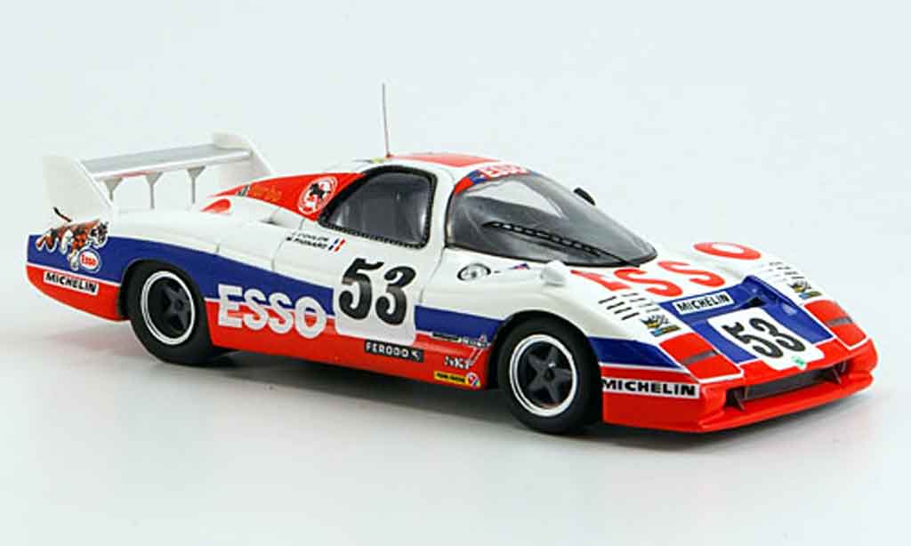Peugeot WM 1979 1/43 Bizarre 1979 no.53 le mans P79 modellino in miniatura