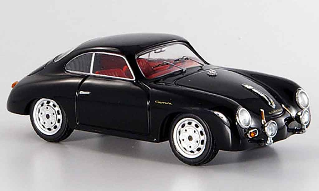 Porsche 356 1/43 Schuco A Carrera GT nero modellino in miniatura