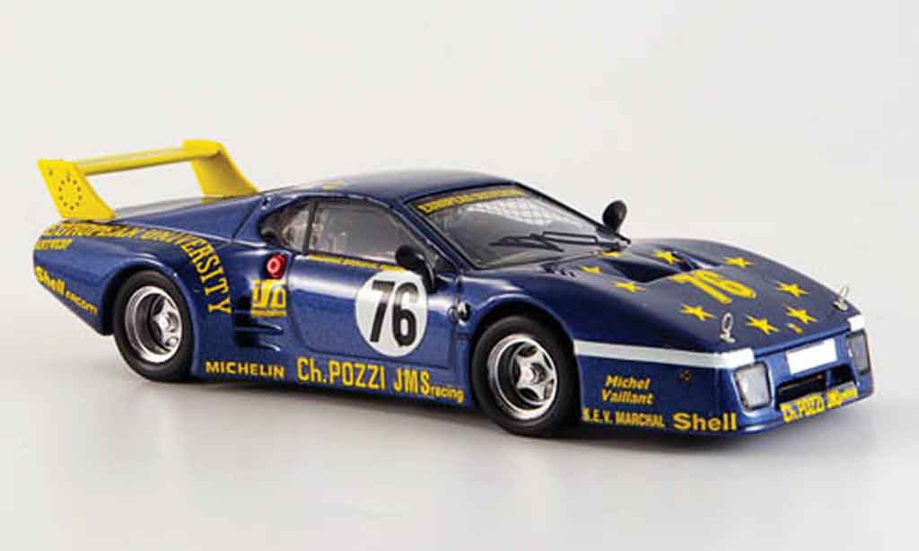 Ferrari 512 BB 1/43 Best BB no.76 le mans 1980 modellino in miniatura