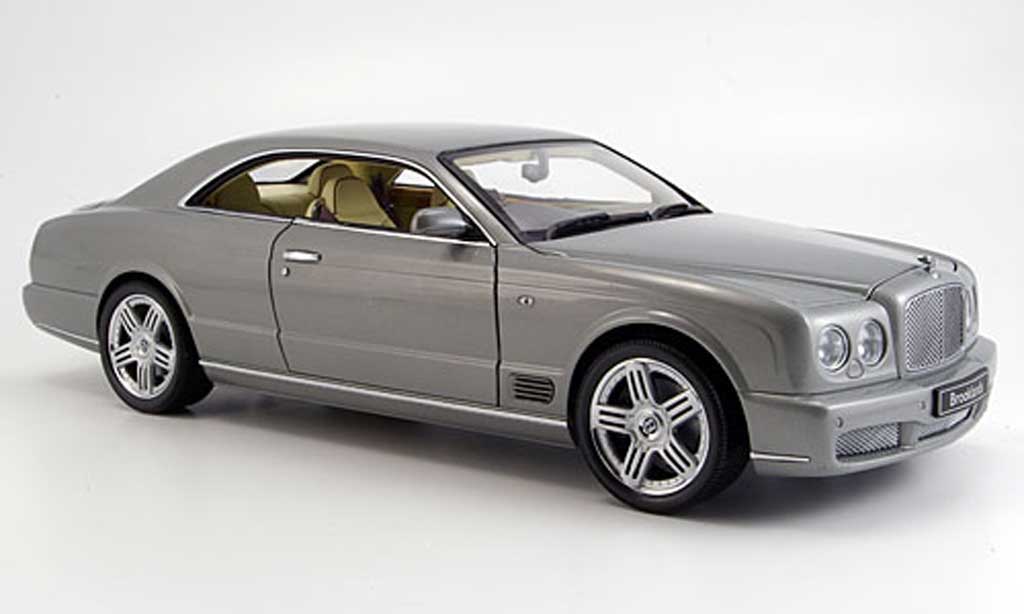 Bentley Brooklands 1/18 Minichamps grigio 2007 modellino in miniatura