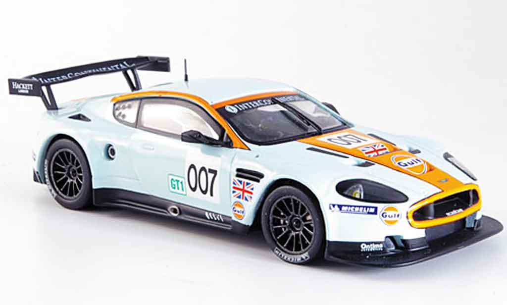 Aston Martin DBR9 1/43 IXO no. 007 intercontinental gulf modellino in miniatura