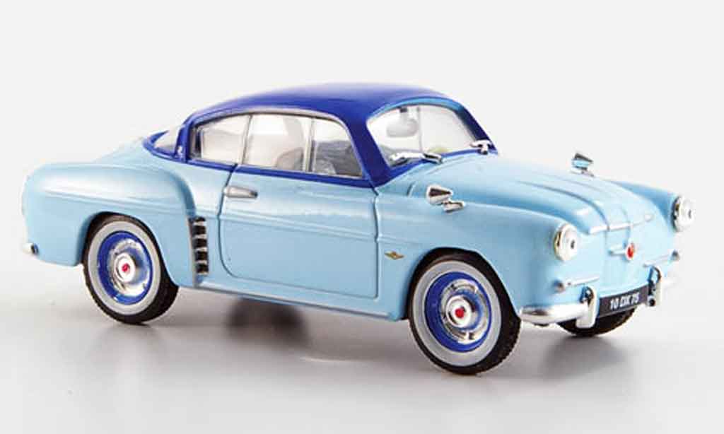Renault 4CV 1/43 Eligor coupe blu 1956 modellino in miniatura