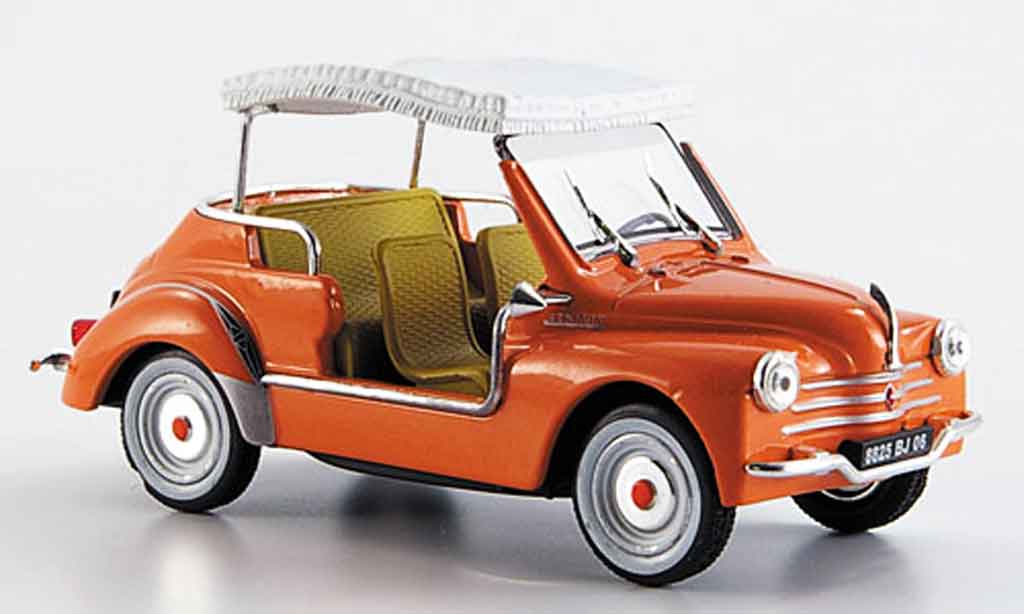 Renault 4CV 1/43 Eligor ghia jolly 1961 modellino in miniatura