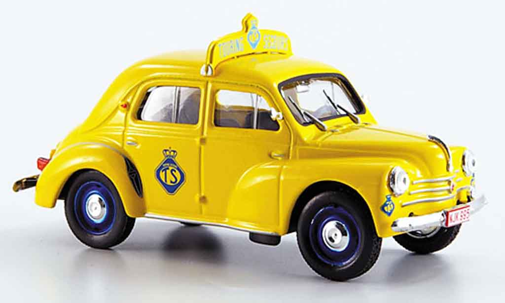 Renault 4CV 1/43 Eligor touring secours belgien 1958 modellino in miniatura