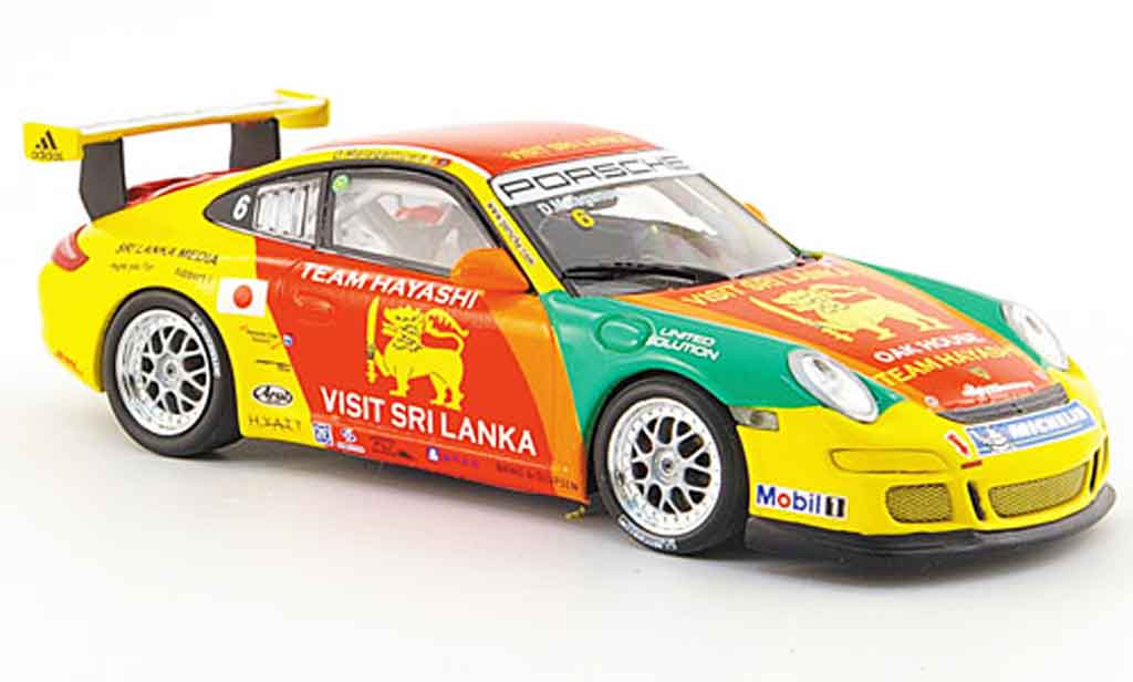 Porsche 997 GT3 CUP 1/43 Minichamps GT3 Cup 2007 Malagawuwa modellino in miniatura