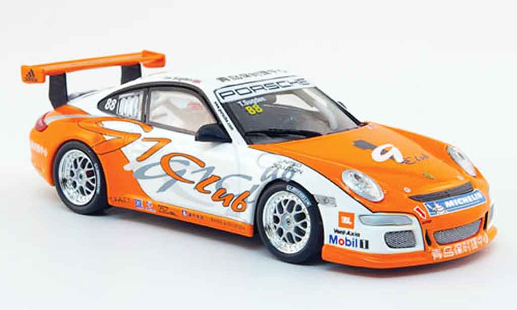 Porsche 997 GT3 CUP 1/43 Minichamps GT3 Cup 2007 No.88 Carrera Cup Asien Macau modellino in miniatura