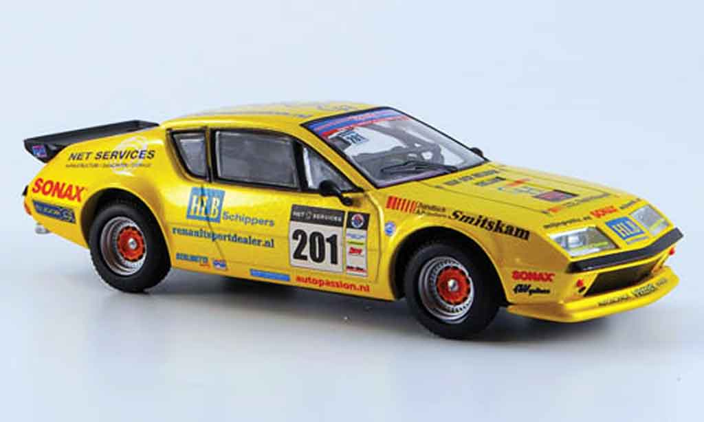 Alpine A310 V6 1/43 Eligor V6 no.201 eq. jaronn lawson 2008 modellino in miniatura