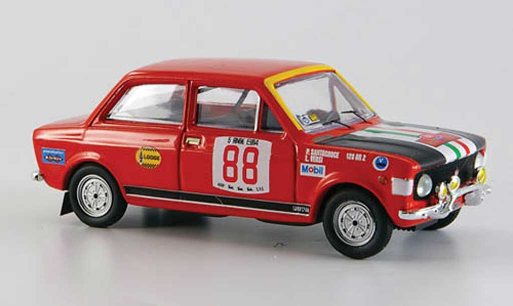 Fiat 128 1/43 Rio Rallye Elba No.88 Snatacroce 1972 modellino in miniatura
