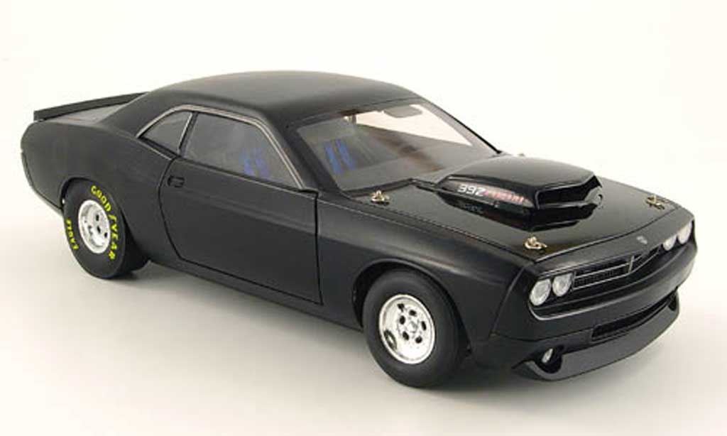 Dodge Challenger Super Stock 1/18 Highway 61 Super Stock 392 hemi super stock mattnero 2008 modellino in miniatura