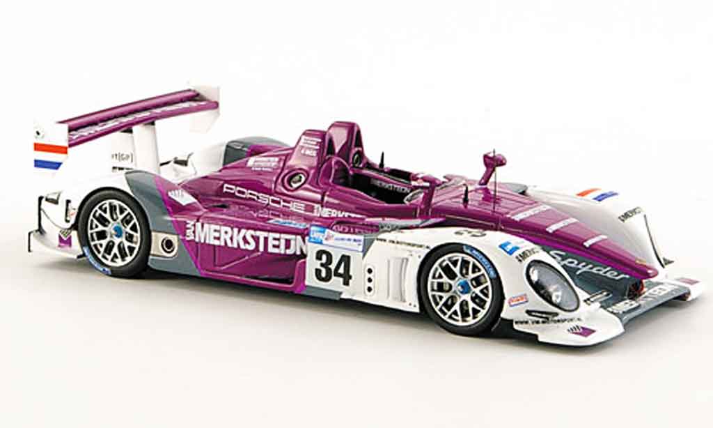 Porsche RS Spyder 1/43 Spark Spyder No.34 1. Le Mans 2008 modellino in miniatura