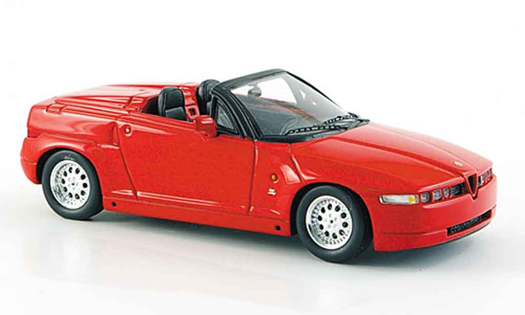 Alfa Romeo RZ 1/43 Spark rosso 1992 modellino in miniatura