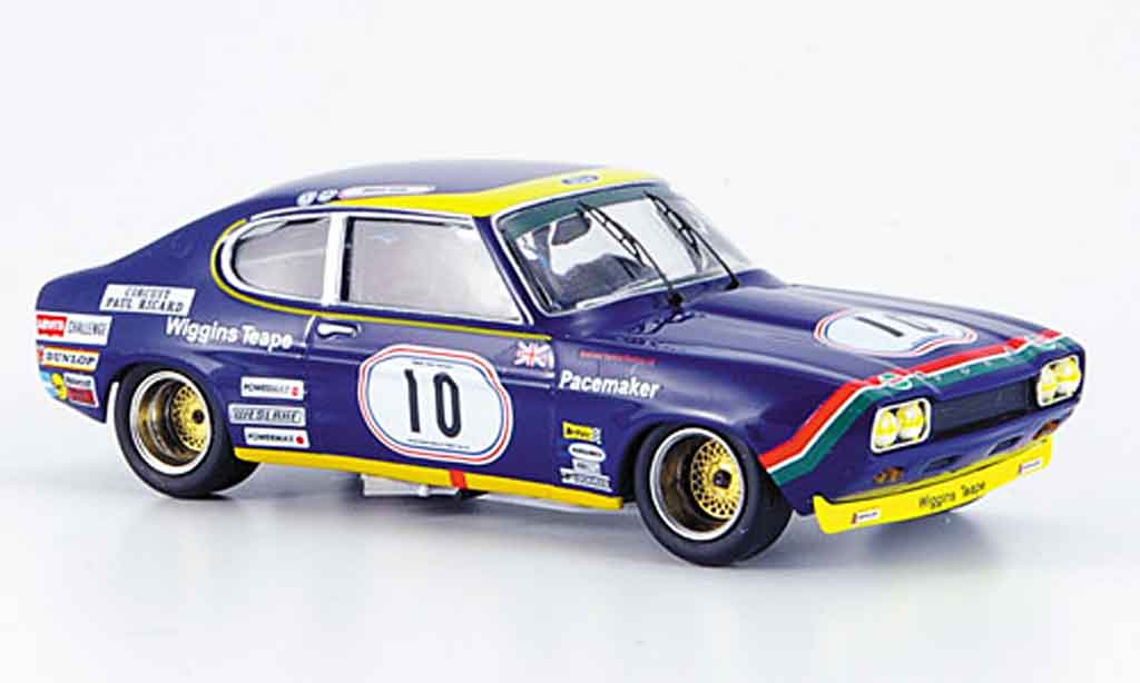 Ford Capri 2600 1/43 Trofeu 2600 No.10 Sieger Paul Ricard 1972 modellino in miniatura