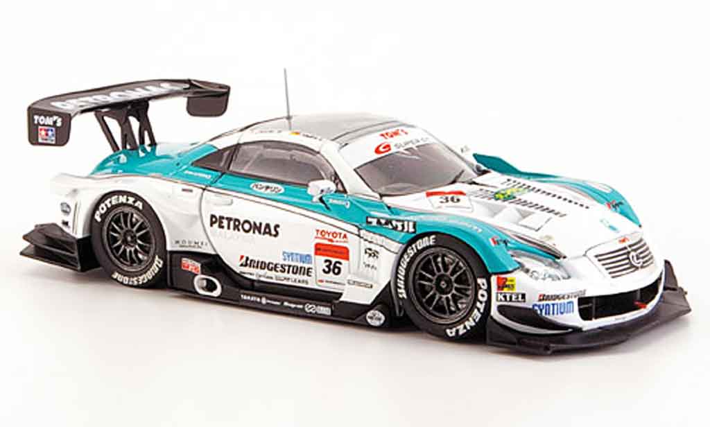 Lexus SC 430 1/43 Ebbro 430 430 Tom's No.36 Petronas Super GT 2008 modellino in miniatura