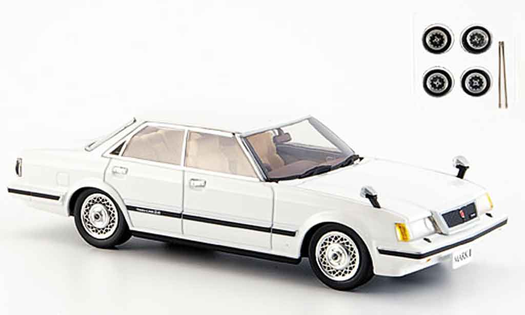 Toyota Mark 1/43 Aoshima ii bianco grande twincam24 1982 modellino in miniatura