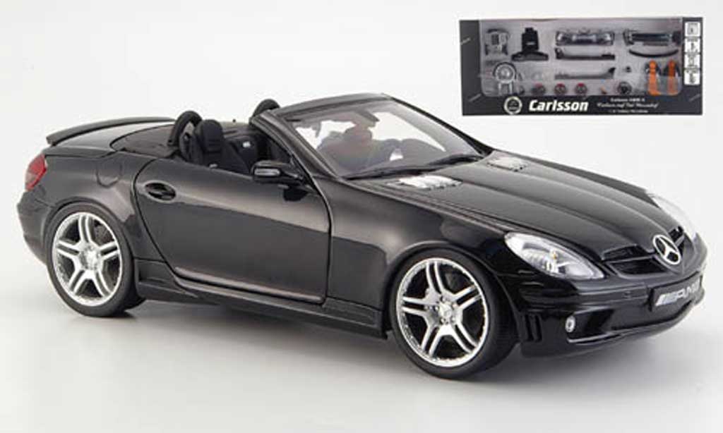 Mercedes Classe SLK 1/18 AutoProShop 55 amg verwandelbar in carlsson cm 55 k modellino in miniatura
