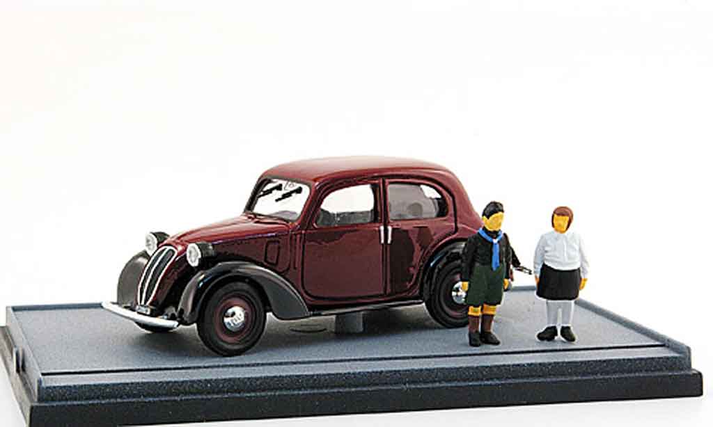 Fiat 1100 1/43 Brumm Nuova Balilla avec 2 Figuren modellino in miniatura