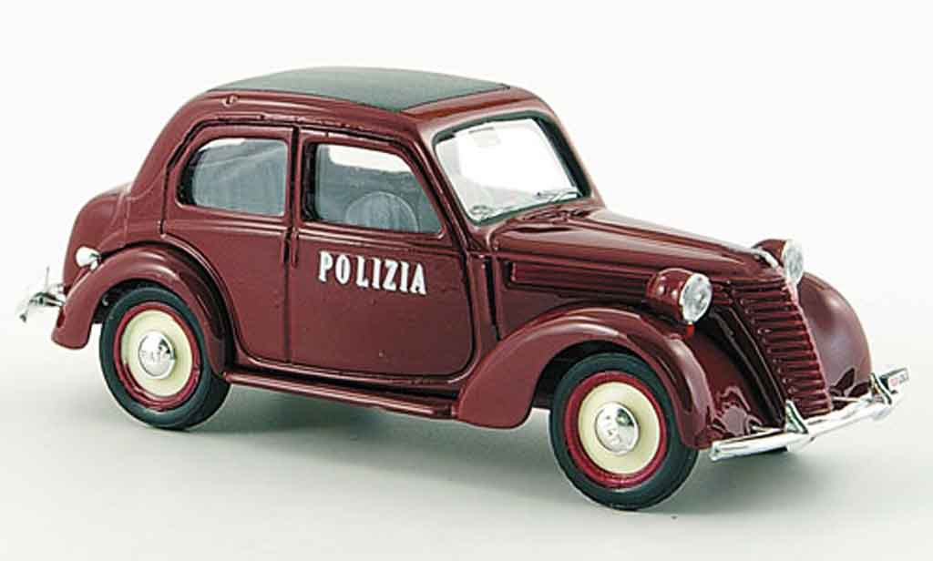 Fiat 1100 1950 1/43 Brumm 1950 E Polizia Stradale police modellino in miniatura