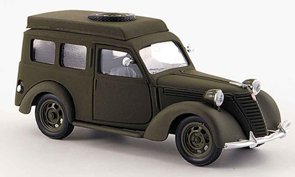 Fiat 1100 1950 1/43 Brumm 1950 Furgone Carabinieri Radiomobile police modellino in miniatura