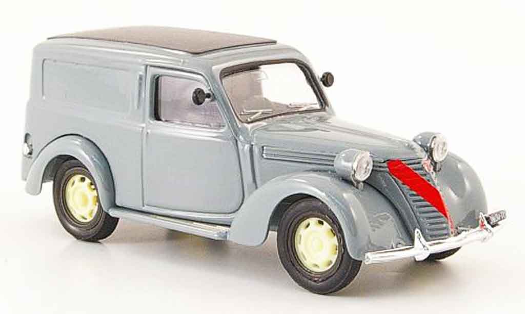 Fiat 1100 1947 1/43 Brumm 1947 Furgone grigio modellino in miniatura