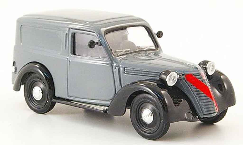 Fiat 1100 1947 1/43 Brumm 1947 Furgone grigio nero modellino in miniatura