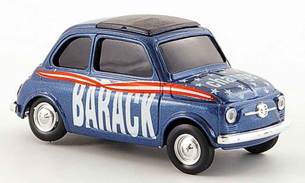 Fiat 500 1/43 Brumm Barack Change modellino in miniatura