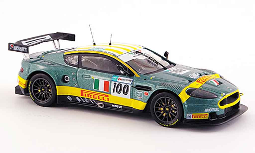 Aston Martin DBR9 1/43 IXO no.100 bms le mans 2007 modellino in miniatura