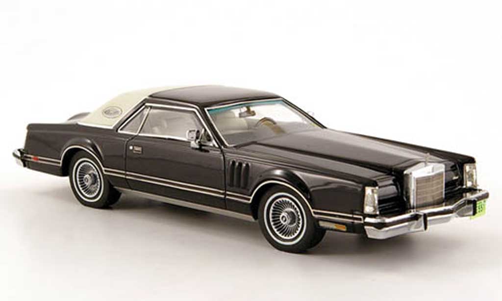 Lincoln Continental 1978 1/43 Neo 1978 Mark V nero/bianco Coupe modellino in miniatura