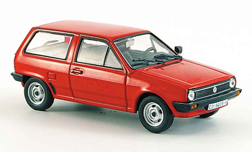 Volkswagen Polo 1/43 WhiteBox ii rosso modellino in miniatura